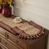 American Style Cabinet Cover Vintage Table Runner Home Decor Tea Table Cover Cloth  Living Room