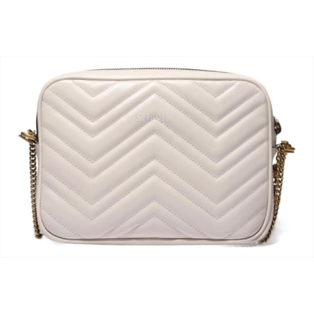 Gucci Gold Logo Chain Multi-Functional Leather Three-In-One Shoulder Crossbody Bag Mini Women bags White Black Pink 699758-UM8LT-8316