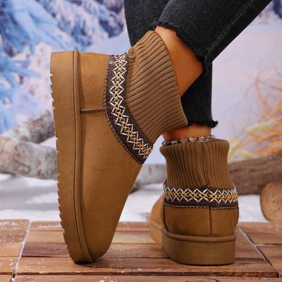 Женские зимние теплые меховые ботинки большого размера на мягкой подошве, утепленные подкладкой, ботильоны до щиколотки, нескользящие, для пеших прогулок, повседневные, спортивные, хлопковые ботинки