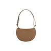 FILA Zipper Closure PU Shoulder Bag Women Shoulder Bag Khaki F13W211165F-DK