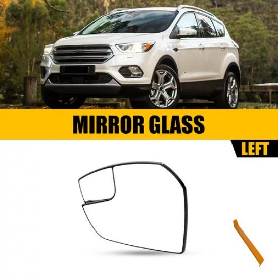 Необогреваемое зеркальное стекло двери для Ford Escape 2017-19, сторона водителя и пассажира, 2 шт.