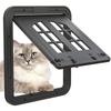 Self-Closing Pet Lockable Screen Door Reinforced Dog Sliding Door Screen Dog Screen Door  Balcony