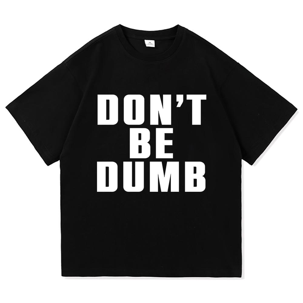 AAP ASAP Rocky Dont Be Dumb album graphics cotton mens shirt 2026 Summer shirts Womens Y2k Hip Hop Short Sleeve Top