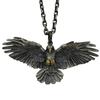 Винтажное ожерелье с подвеской в виде вороны и орла для мужчин и женщин в стиле панк, хип-хоп, рок, модные ювелирные изделия, аксессуары для вечеринок
