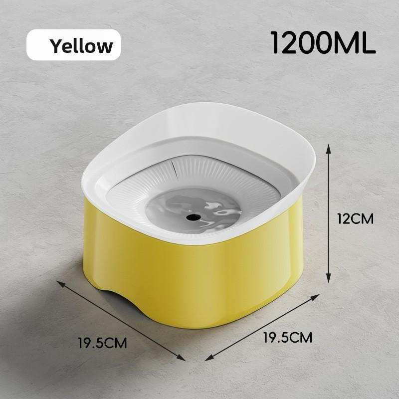 Pet Floating Water Bowl Pp Material For Large Dogs And Small Dogs With Elevated Design For Easy Drinking