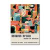 Баухаус Современная Холст Картина Абстрактные Геометрические Линии Картинки Настенное Искусство Декоративные Постеры Принты для Гостиной Дома