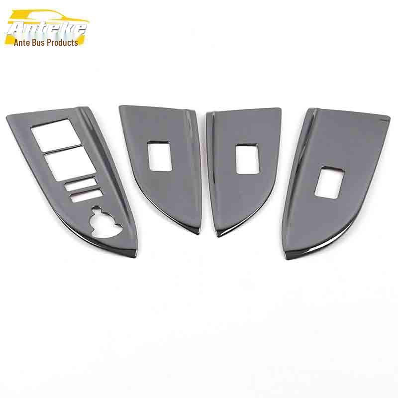 CS95 Glass Lift Decorative Frame & Window Armrest Switch Button Sequins for Car