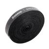 Baseus Rainbow Circle Hook And Loop Straps - Velcro Tape, Velcro Cable Organizer 3M Black (Acmgt-F01)