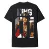KING 01 Футболка Майкл Джексон 100% Хлопок Графическая футболка Мужская Женская Летняя Уличная Одежда Топ