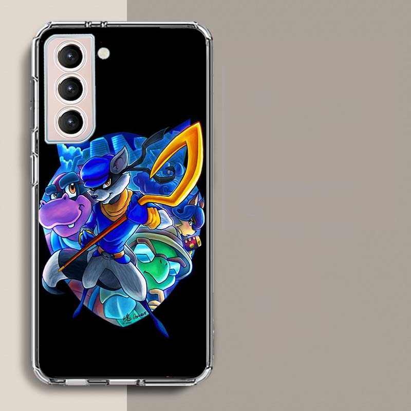 Чехол для телефона Game S-Sly C-Cooper для Samsung Galaxy S25 Edge S24 S23 FE S21 S20 S10 Plus S22 S26 Ultra Прозрачные чехлы TPU Capa
