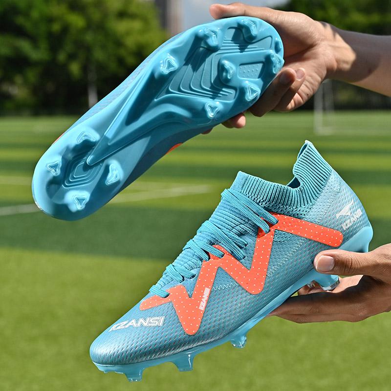 Молодежные футбольные бутсы, мужские спортивные бутсы с длинными ногтями, спортивные футбольные бутсы большого размера, молодежные спортивные футбольные бутсы большого размера