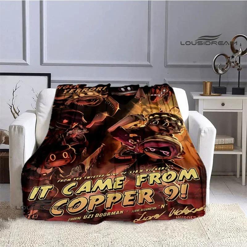 MurderDrones Cartoon Printed Wall Decor Art Print Warm and Soft Blanket Bedding Comfortable Cubre Cama Perfect Birthday Gift for