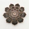 Retro Incense Burner Lotus Plate Stick Holder