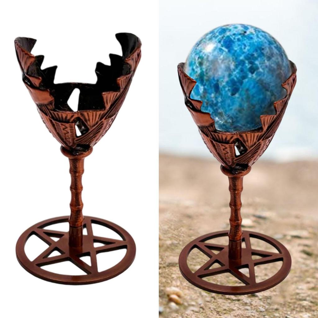 Globe Display Rack Ball Base Craft Holder Egg for Small Collectibles