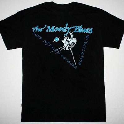 Футболка унисекс The Moody Blues Black все размеры