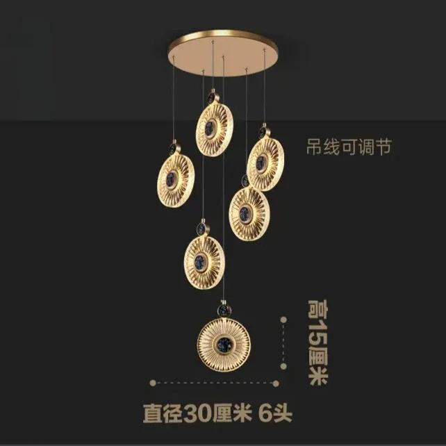 Nordic Home Decor Подвесной светильник для столовой Освещение в помещении Хрустальный светильник Подвесной светильник Люстра Лампы для гостиной