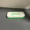 Mini Sliding Cotton Swab Storage Box With Keychain Portable Swab Case For Travel And Daily Use Dust-Proof Keeps Clean!