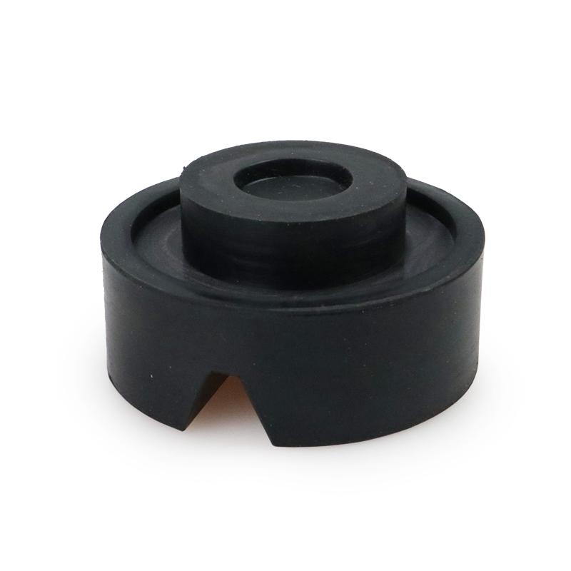 Different Types Car Lift Jack Stand Rubber Pads Black Rubber Slotted Floor Jack Pad Frame Rail Adapter Universal