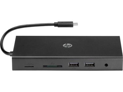 HP Многопортовый концентратор USB-C с VGA HDMI LAN SD Audio