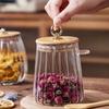 Leakproof Coffee Canister Sealed Grain Storage Canister Multipurpose Glass Sugar Container Cookie