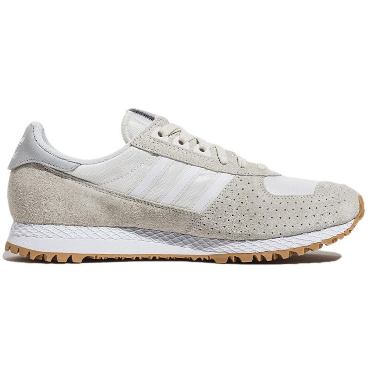 adidas Originals Городской Марафон Pt Удобная Ткань Кожа Прочные Легкие Низкие Кроссовки для Марафона Мужские Кроссовки Серый HQ7072
