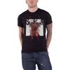 Футболка Slipknot All Out Life Дьявол Одиночный Размытие Логотип Группы Официальная Мужская Черная