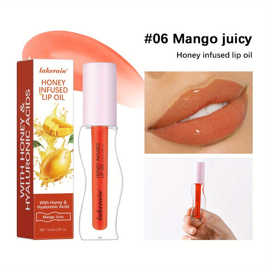 Масло для губ Wavy Lip Oil Глубоко увлажняющий бальзам для губ с желейной текстурой