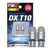 SPHERELIGHT T10 Светодиодная DX Упаковка для Осмотра Легко Установить Номерной Знак Салон SPHERELIGHT Лампочка, 4500K, Солнечный Свет, 240 лм, 12 В, 2 шт., Неполярная, Соответствует,