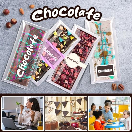 Silicone Chocolate Molds for Truffles Caramel Hard Candy Food-Grade Reusable Easy To Clean Chocolates Candies Jelly Kitchen Essential