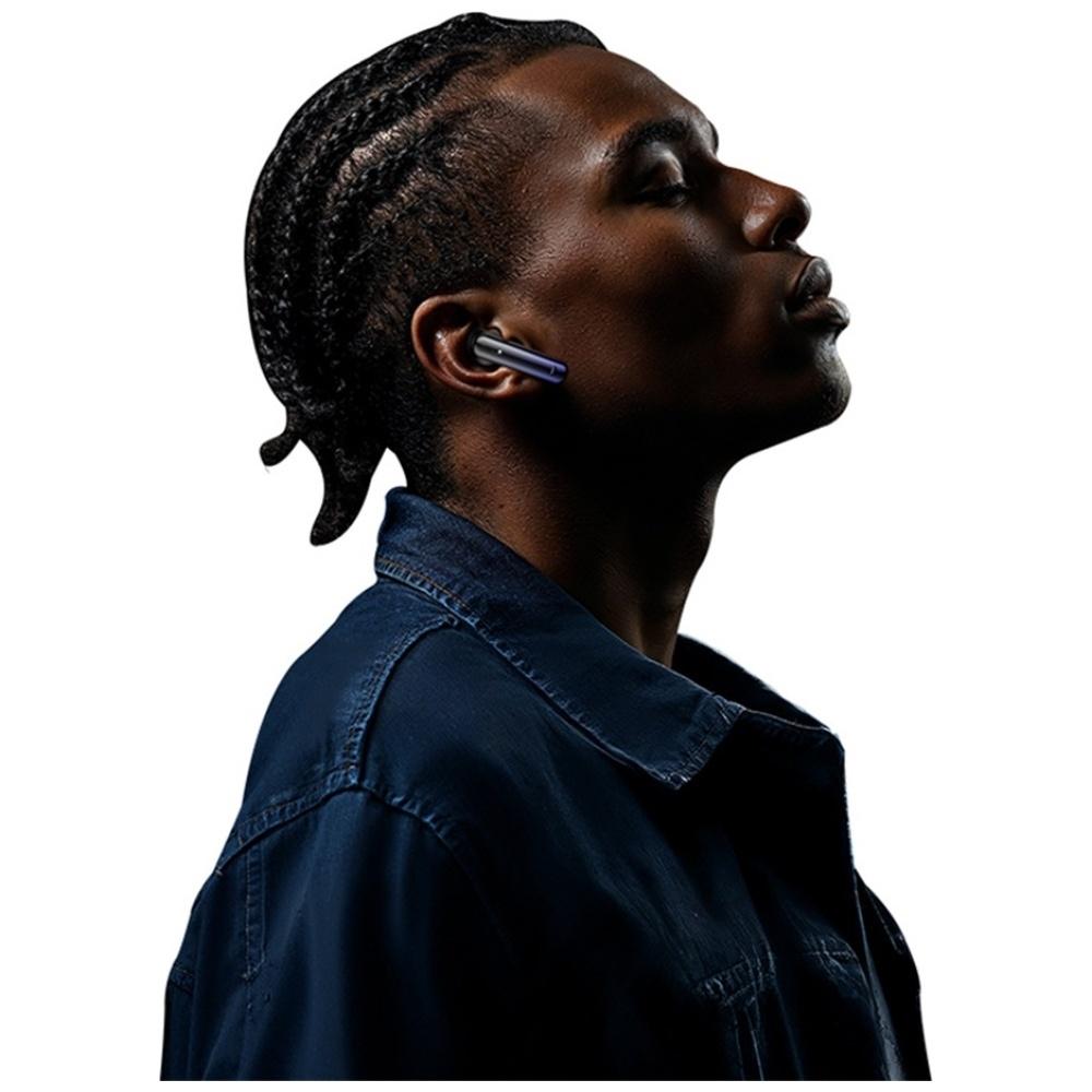 USAMS Echo E02 TWS ANC+ENC Wireless Bluetooth Headphones Black