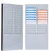 Plastic Time Card Organizer Holder Wall Mounted Time Payroll Recorder Warehouse