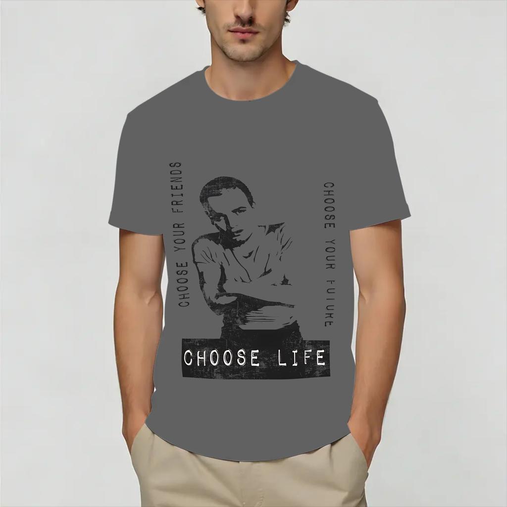 Trainspotting Movie 100 Cotton T Shirt For Unisexs Beach Y2K Funny TShirts O Neck Novelty Tees Oversized Loose Tops
