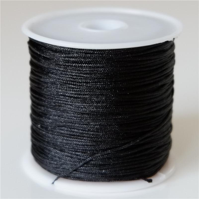 Тайваньская нефритовая линия №. 72 Нефритовое ожерелье Веревка плетеная нить Сделай сам ручная работа Китайский узел нить около 45 метров