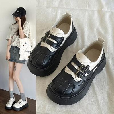 Женские туфли-лодочки 2024 года, новые черные матовые туфли Мэри Джейн в стиле ретро с мягкой подошвой, модные универсальные туфли в стиле японской Лолиты с бантом Zapatos De Mujer