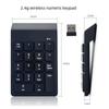 Беспроводная мини-клавиатура Bluetooth 2.4G с тонким USB-приемником для компьютерного учета