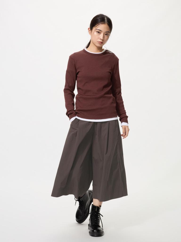 Uniqlo Японские нейлоновые кюлоты короткие