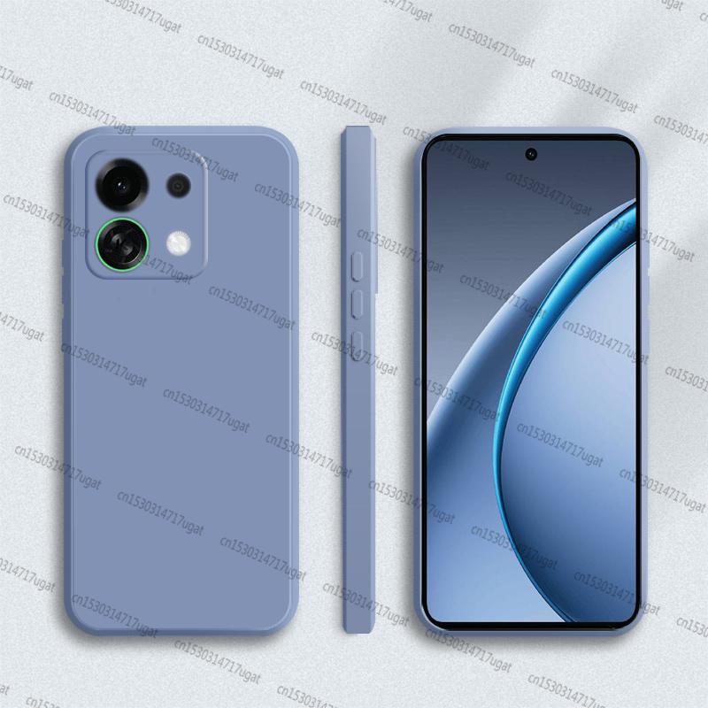 Для чехла Oppo K13 Turbo Для Oppo K13 Turbo Pro Противоударный Мягкий Жидкий Силиконовый Чехол Конфетного Цвета Для Чехла Oppo K13 Turbo