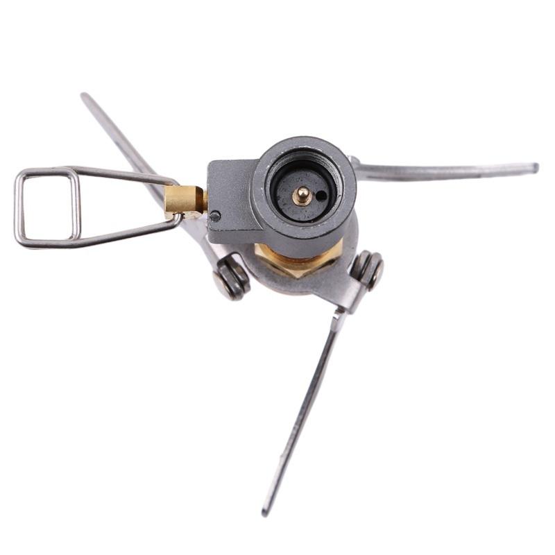 Кемпинговая плита, портативная мини-газовая плита, уличная посуда, плита для барбекю, пешего туризма, альпинизма