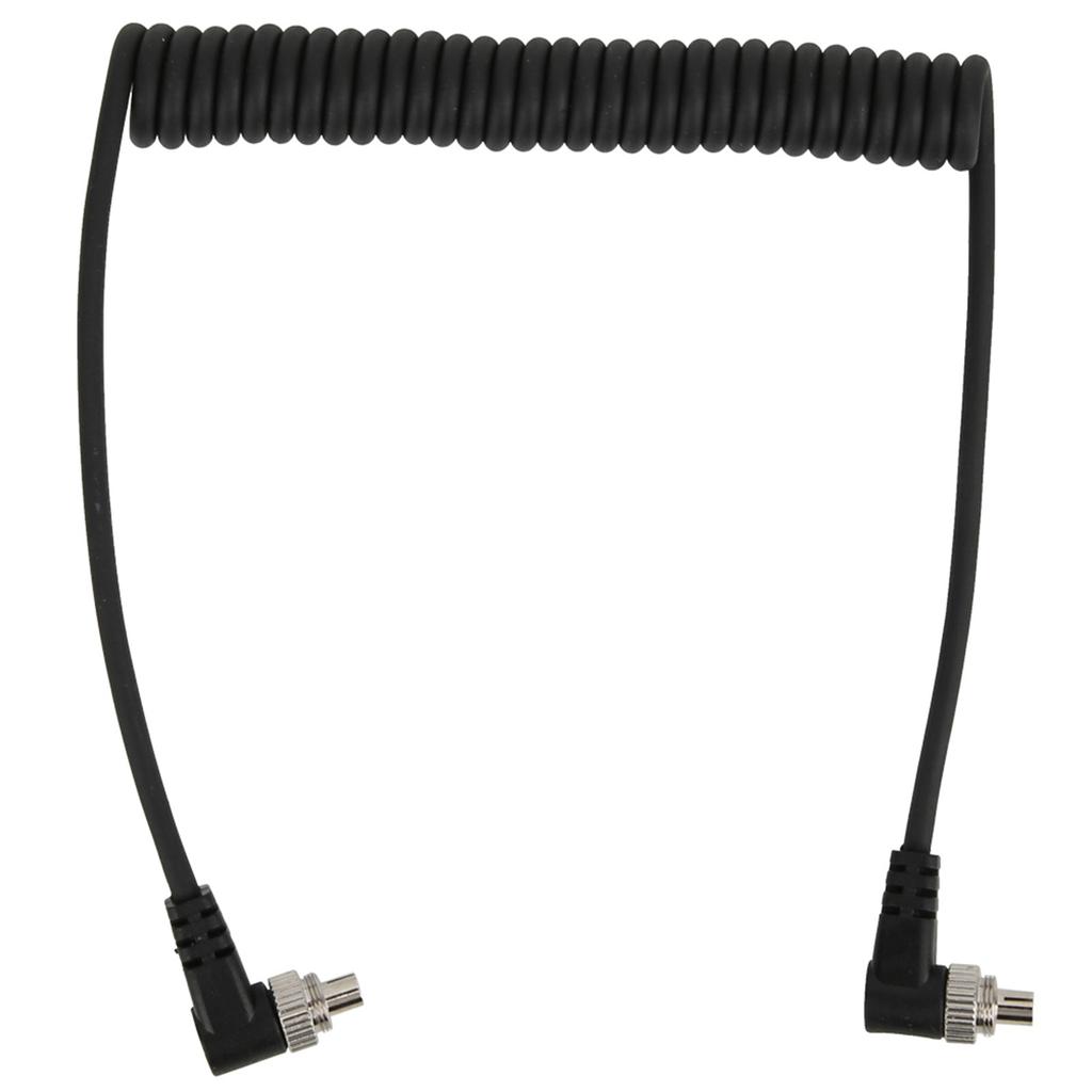 100cm Male to Male Flash PC Sync Cable with Screw Lock for Canon   Nikon Camera and Flash Light Connection Cable