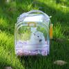 Portable Travel Hamster Carrier Breathable Small Animal Carry Case Outdoor Hamster Box  Ferrets