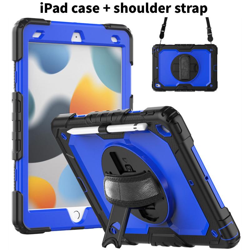 For Ipad Air 11 Shockproof Silicone Case With Adjustable Pc Stand For Heavyduty Protection