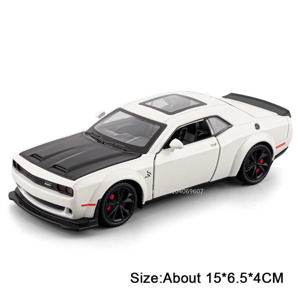 1:32 Hellcat Tomahawk Модель Игрушка Суперкары Сплав Литье под давлением Звук Свет Двери Открываются Оттянуть Назад Симуляция Спортивные Машины Игрушки Для Детей