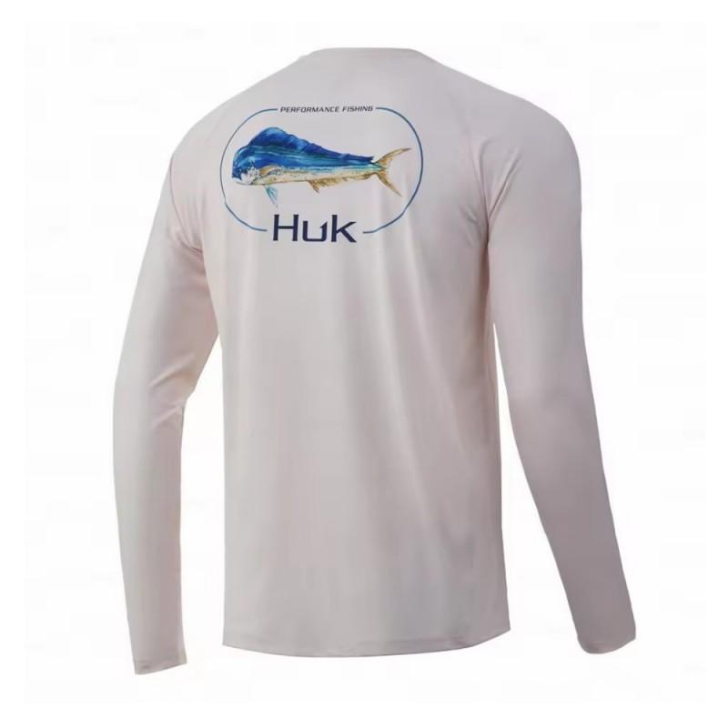 Mens Quick Dry Fishing Shirt UPF 50 UV Protection Breathable Outdoor Sports Jersey Summer Fall