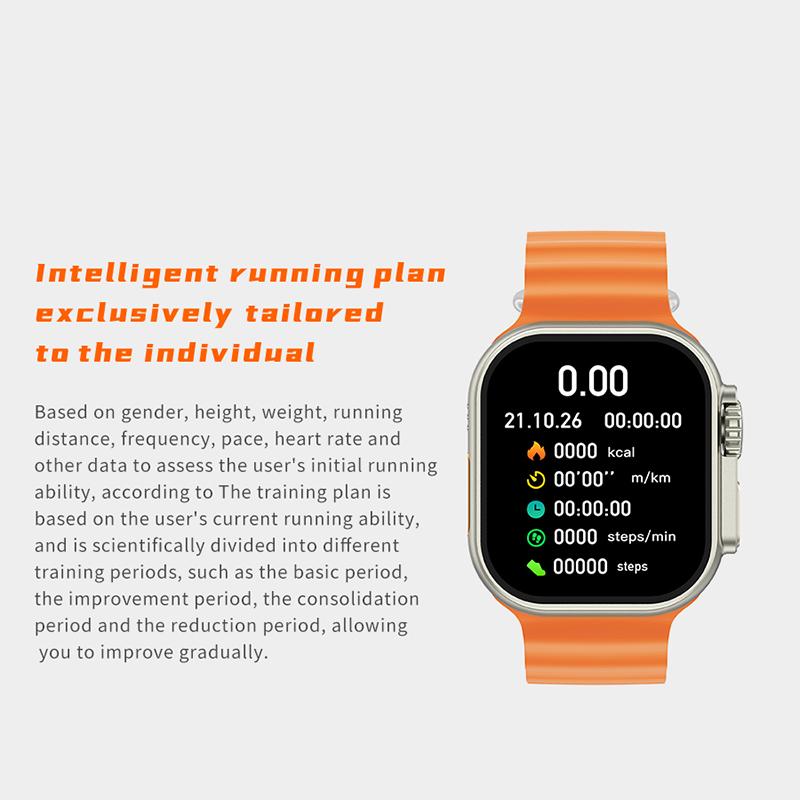 2023 Новые Смарт-часы Температура тела Ultra Series 8 NFC Smartwatch Беспроводная зарядка Bluetooth Вызов Мужчины