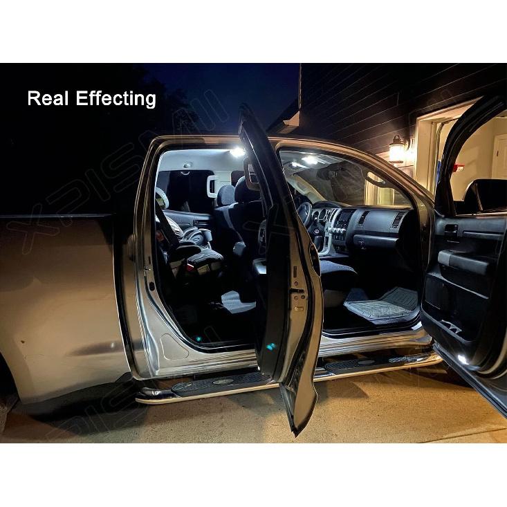 12 Piece 6000K White Interior LED Light Kit Package Replacement for Chevy Chevrolet Silverado/GMC Sierra 1999 2000 2001 2002 2003 2004 2005 2006,