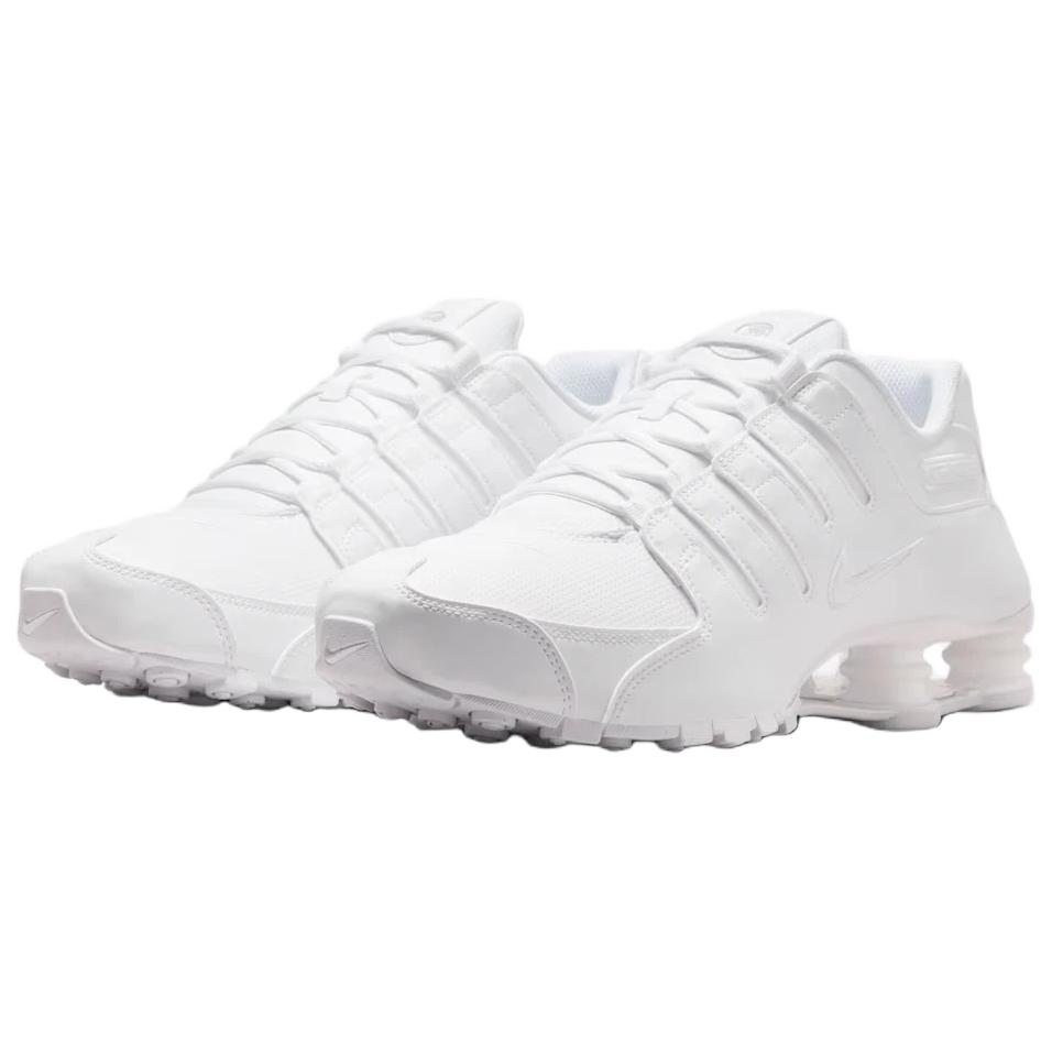 Nike Кроссовки для бега Shox NZ Series Унисекс Белые 378341-128