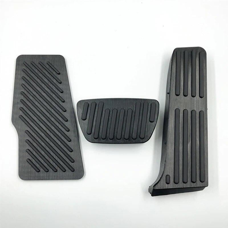 Алюминиевый автомобильный чехол для педалей, топливный тормоз, подножки, накладки, пластина для Toyota Camry 70 V70 2018 2022, аксессуары