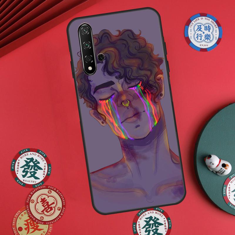 Чехол для Huawei Nova 11i 8i 12i 12s 9 10 SE Y60 Y70 Y90 Y72 Y73 Y61 Y91 P60 Pro P30 P40 Lite - Радужный Прайд ЛГБТ Геи Лесбиянки