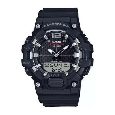 Цифровые черные мужские часы, Black Digital Men's Watch,  Casio