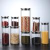 Герметичная прозрачная банка для кофе, органайзер для кухни, принадлежности для кухни